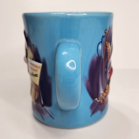 Disney Mug Cup 3D Mickey Mouse Theater Starring Tonight Coffee Tea Collectible - Picture 6 of 9